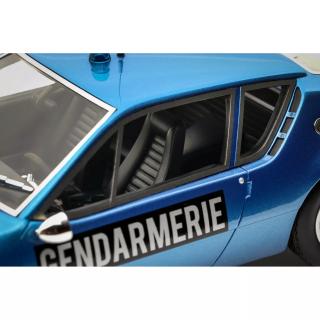 Alpine A310 1600VF Gendarmerie Blue 1974 OttO mobile 1:18 Resinemodell (Türen, Motorhaube... nicht zu öffnen!)